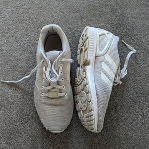 Adidas Torsion ZX Flux Men's White Sneakers Size 8.5